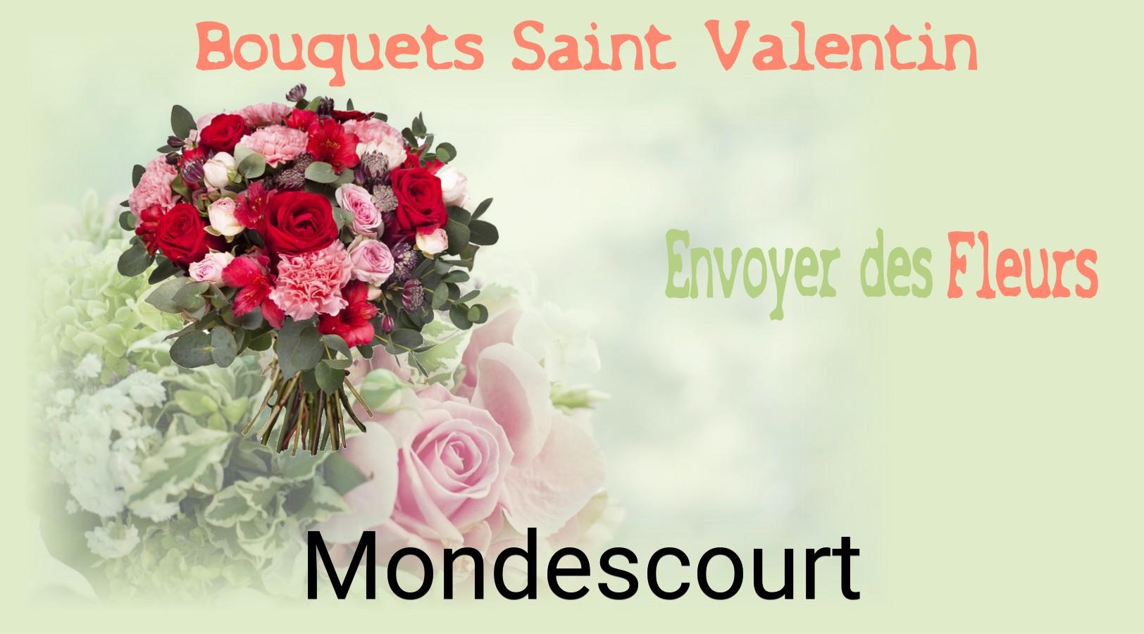 Roses de Saint-Valentin livrées à Mondescourt